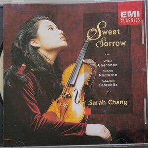 Music CD - Sara Chang, Violin - Sweet Sorrow, 1999